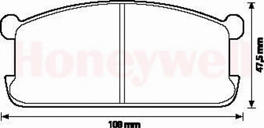 BENDIX 572216B - Komplet Pločica, disk-kočnica www.molydon.hr