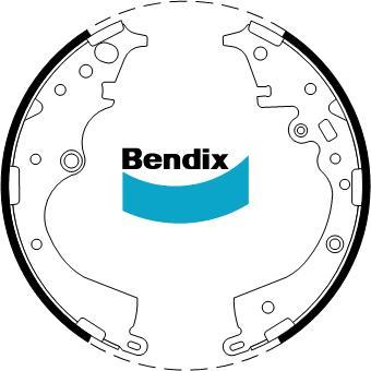 BENDIX BS5007 - Komplet kočnica, bubanj kočnice www.molydon.hr