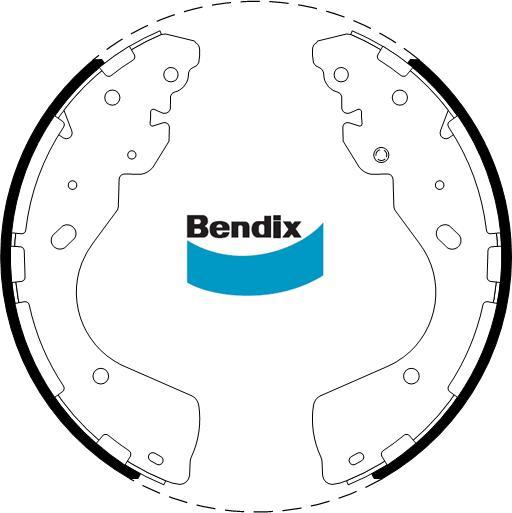 BENDIX BS5021 - Komplet kočnica, bubanj kočnice www.molydon.hr