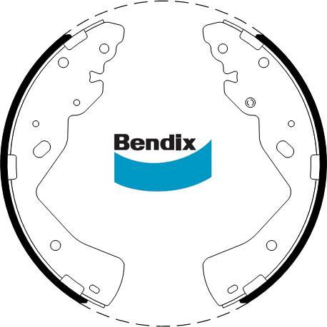 BENDIX BS5023 - Komplet kočnica, bubanj kočnice www.molydon.hr