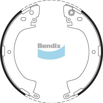 BENDIX BS1594 - Komplet kočnica, bubanj kočnice www.molydon.hr