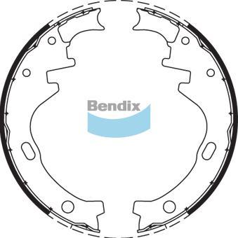 BENDIX BS1584 - Komplet kočnica, bubanj kočnice www.molydon.hr