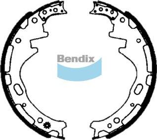 BENDIX BS1652 - Komplet kočnica, bubanj kočnice www.molydon.hr