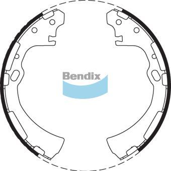 BENDIX BS1657 - Komplet kočnica, bubanj kočnice www.molydon.hr