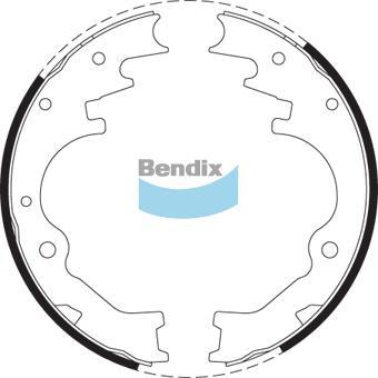 BENDIX BS1665 - Komplet kočnica, bubanj kočnice www.molydon.hr