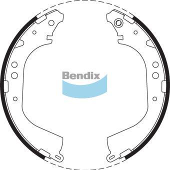 BENDIX BS1660 - Komplet kočnica, bubanj kočnice www.molydon.hr