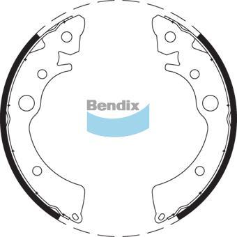 BENDIX BS1610 - Komplet kočnica, bubanj kočnice www.molydon.hr