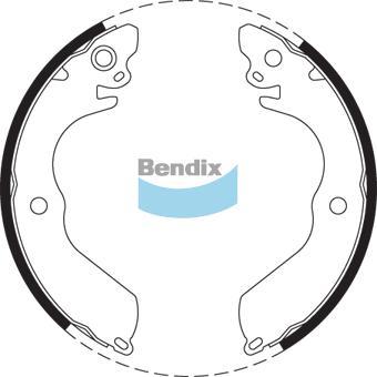 BENDIX BS1681 - Komplet kočnica, bubanj kočnice www.molydon.hr