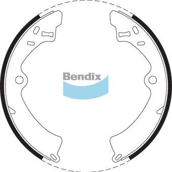 BENDIX BS1627 - Komplet kočnica, bubanj kočnice www.molydon.hr