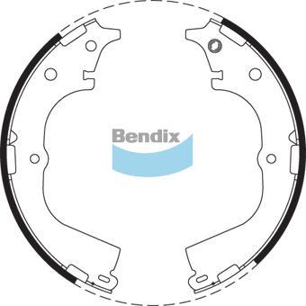 BENDIX BS1678 - Komplet kočnica, bubanj kočnice www.molydon.hr