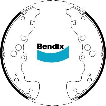 BENDIX BS1869 - Komplet kočnica, bubanj kočnice www.molydon.hr