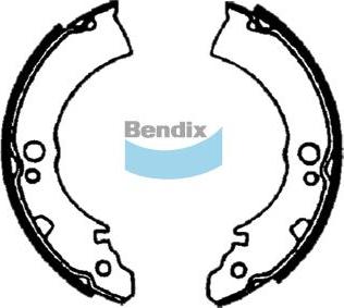 BENDIX BS1399 - Komplet kočnica, bubanj kočnice www.molydon.hr