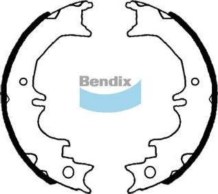 BENDIX BS1745 - Komplet kočnica, bubanj kočnice www.molydon.hr