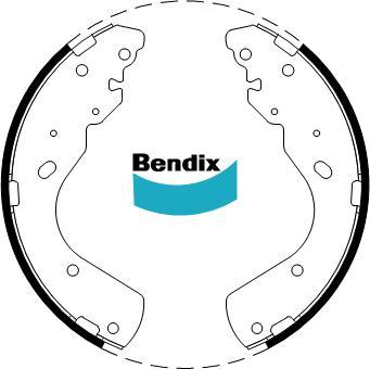 BENDIX BS1769 - Komplet kočnica, bubanj kočnice www.molydon.hr