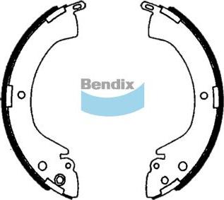 BENDIX BS1760 - Komplet kočnica, bubanj kočnice www.molydon.hr