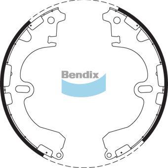 BENDIX BS1704 - Komplet kočnica, bubanj kočnice www.molydon.hr