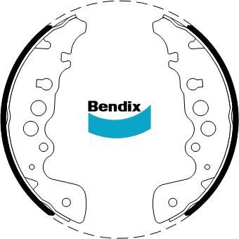 BENDIX BS1787 - Komplet kočnica, bubanj kočnice www.molydon.hr