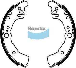 BENDIX BS1772 - Komplet kočnica, bubanj kočnice www.molydon.hr