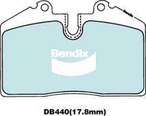 BENDIX DB440 GCT - Komplet Pločica, disk-kočnica www.molydon.hr