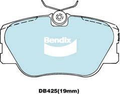 BENDIX DB425 EURO+ - Komplet Pločica, disk-kočnica www.molydon.hr