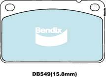 BENDIX DB549 MKT - Komplet Pločica, disk-kočnica www.molydon.hr