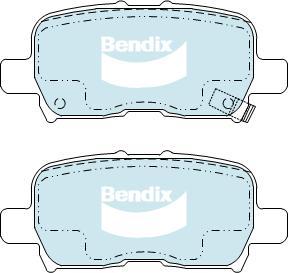 BENDIX DB1440 MKT - Komplet Pločica, disk-kočnica www.molydon.hr