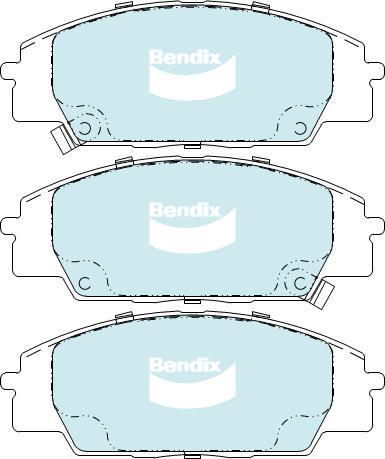 BENDIX DB1452 GCT - Komplet Pločica, disk-kočnica www.molydon.hr