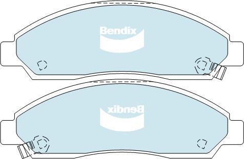 BENDIX DB1468 HD - Komplet Pločica, disk-kočnica www.molydon.hr