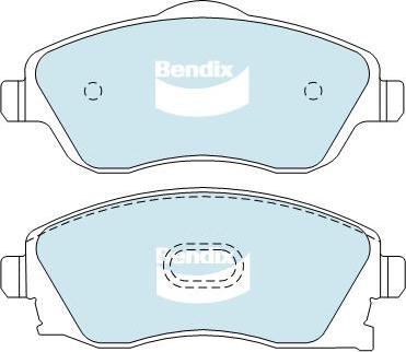 BENDIX DB1471 GCT - Komplet Pločica, disk-kočnica www.molydon.hr