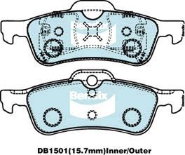 BENDIX DB1501 GCT - Komplet Pločica, disk-kočnica www.molydon.hr