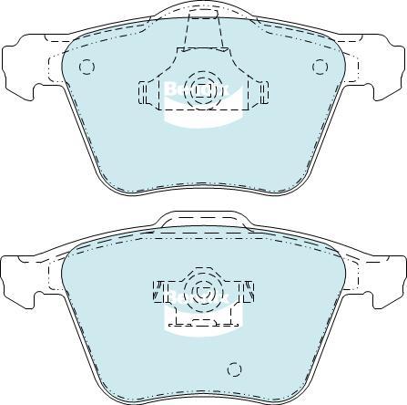 BENDIX DB1661 MKT - Komplet Pločica, disk-kočnica www.molydon.hr