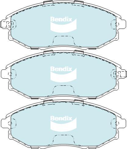 BENDIX DB1688 GCT - Komplet Pločica, disk-kočnica www.molydon.hr