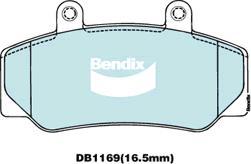 BENDIX DB1169 GCT - Komplet Pločica, disk-kočnica www.molydon.hr