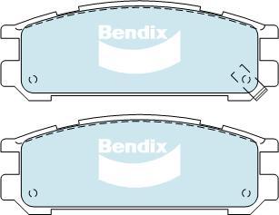 BENDIX DB1186 GCT - Komplet Pločica, disk-kočnica www.molydon.hr