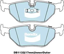 BENDIX DB1132 MKT - Komplet Pločica, disk-kočnica www.molydon.hr