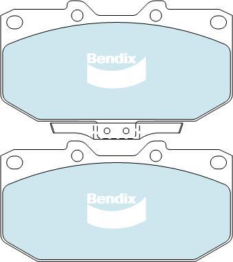 BENDIX DB1170 GCT - Komplet Pločica, disk-kočnica www.molydon.hr