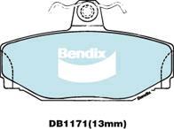 BENDIX DB1171 GCT - Komplet Pločica, disk-kočnica www.molydon.hr