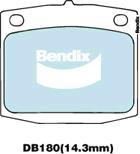 BENDIX DB180 GCT - Komplet Pločica, disk-kočnica www.molydon.hr