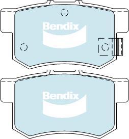 BENDIX DB1265 GCT - Komplet Pločica, disk-kočnica www.molydon.hr