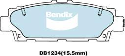 BENDIX DB1234 GCT - Komplet Pločica, disk-kočnica www.molydon.hr