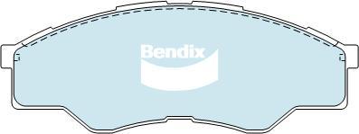 BENDIX DB1741 HD - Komplet Pločica, disk-kočnica www.molydon.hr