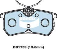 BENDIX DB1759 GCT - Komplet Pločica, disk-kočnica www.molydon.hr