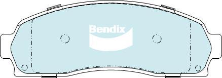 BENDIX DB1730 GCT - Komplet Pločica, disk-kočnica www.molydon.hr