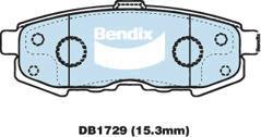 BENDIX DB1729 GCT - Komplet Pločica, disk-kočnica www.molydon.hr