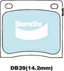 BENDIX DB39 GCT - Komplet Pločica, disk-kočnica www.molydon.hr