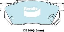 BENDIX DB300 GCT - Komplet Pločica, disk-kočnica www.molydon.hr