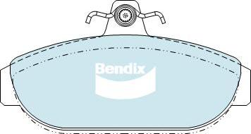 BENDIX DB317 GCT - Komplet Pločica, disk-kočnica www.molydon.hr