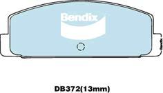 BENDIX DB372 GCT - Komplet Pločica, disk-kočnica www.molydon.hr