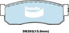 BENDIX DB293 GCT - Komplet Pločica, disk-kočnica www.molydon.hr