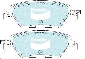 BENDIX DB2414 4WD - Komplet Pločica, disk-kočnica www.molydon.hr